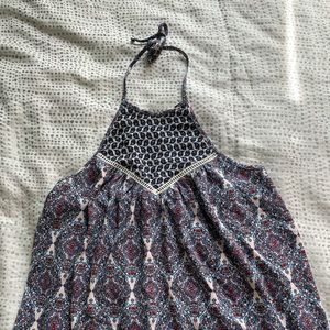 Gypsies and Moondust halter top